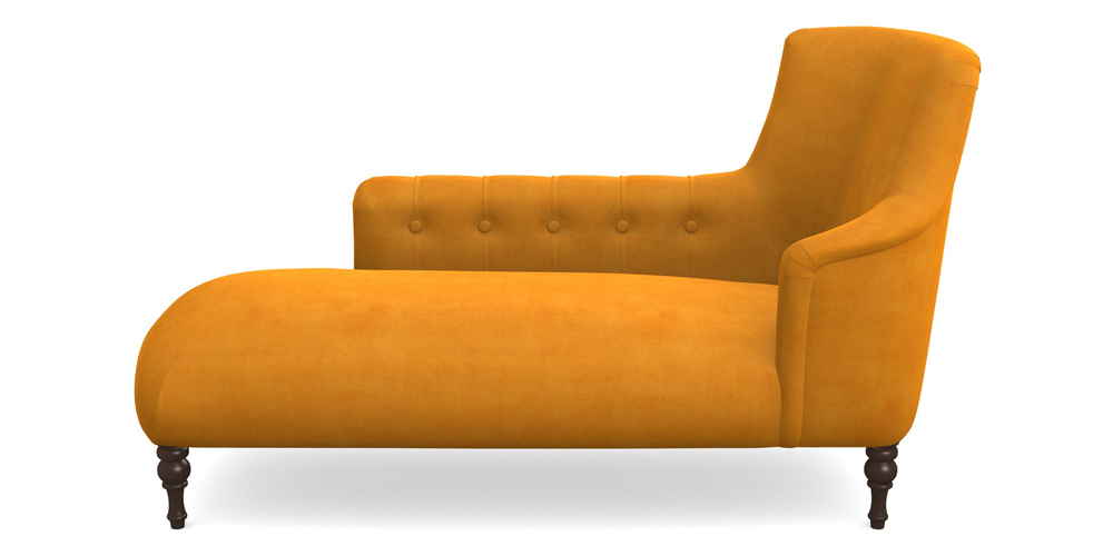 Product photograph of Anglesey Chaise Lhf In Clever Tough And Eco Velvet - Spice from Sofas and Stuff Limited