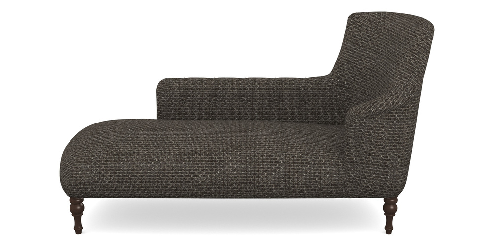 Product photograph of Anglesey Chaise Lhf In Cloth 20 - Design 3 - Chestnut Weave from Sofas and Stuff Limited