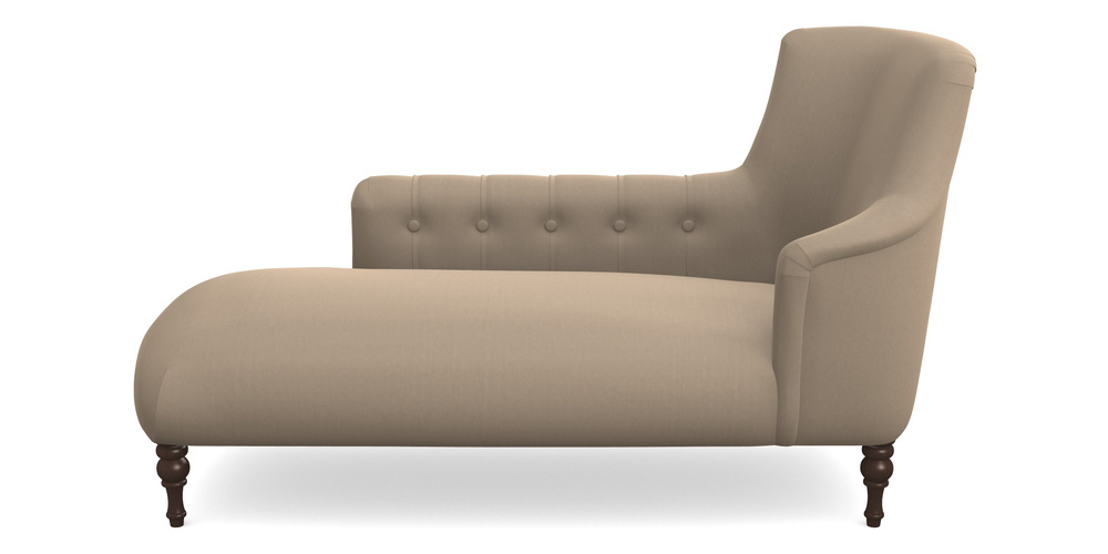 Product photograph of Anglesey Chaise Lhf In House Velvet - Linen from Sofas and Stuff Limited