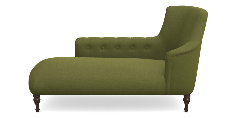 Product photograph of Anglesey Chaise Lhf In House Velvet - Olive from Sofas and Stuff Limited