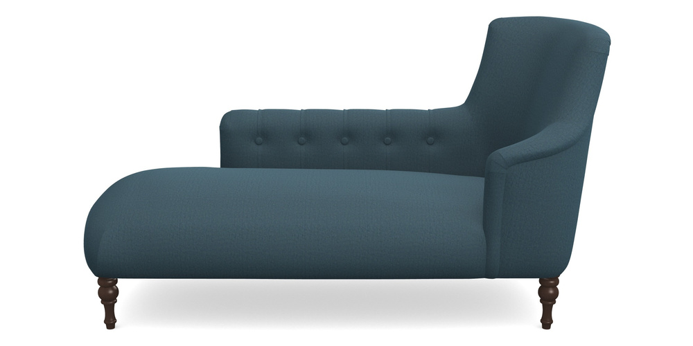 Product photograph of Anglesey Chaise Lhf In House Velvet - Petrol from Sofas and Stuff Limited