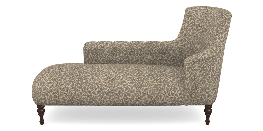Product photograph of Anglesey Chaise Lhf In V A Drawn From Nature Collection - Oak Tree - Grey from Sofas and Stuff Limited