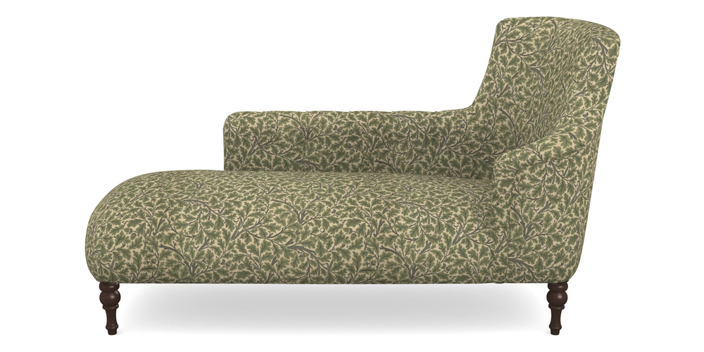 Product photograph of Anglesey Chaise Lhf In V A Drawn From Nature Collection - Oak Tree - Light Green from Sofas and Stuff Limited