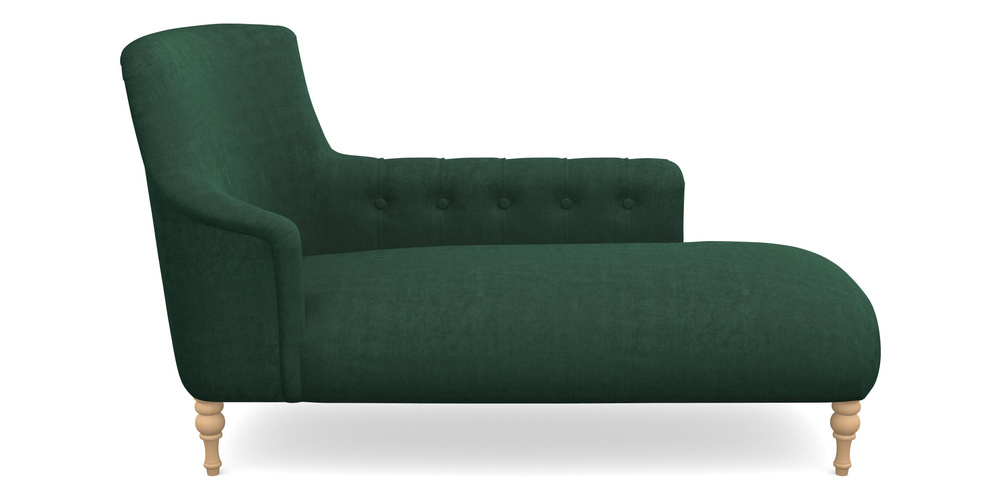 Product photograph of Anglesey Chaise Rhf In Clever Tough And Eco Velvet - Pine from Sofas and Stuff Limited