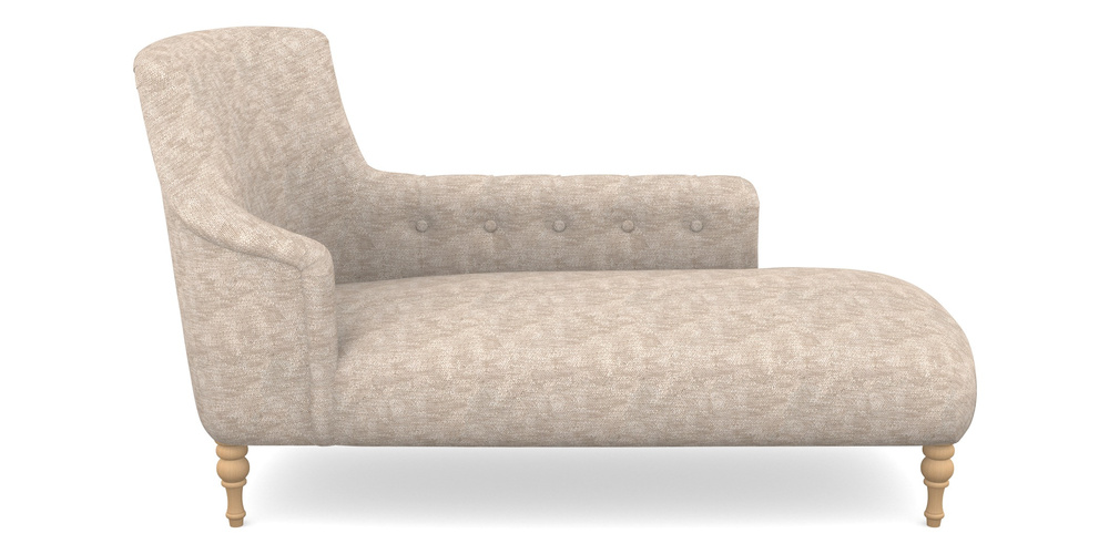 Product photograph of Anglesey Chaise Rhf In Cloth 20 - Design 4 - Natural Slub from Sofas and Stuff Limited