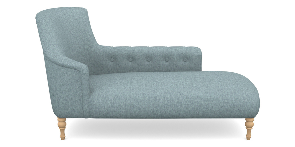 Product photograph of Anglesey Chaise Rhf In Easy Clean Plain - Polar from Sofas and Stuff Limited