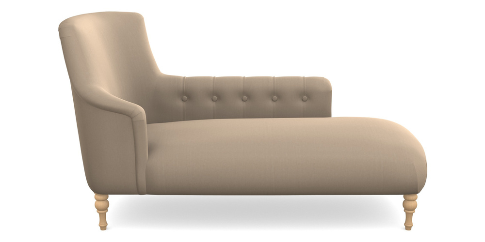 Product photograph of Anglesey Chaise Rhf In House Velvet - Linen from Sofas and Stuff Limited