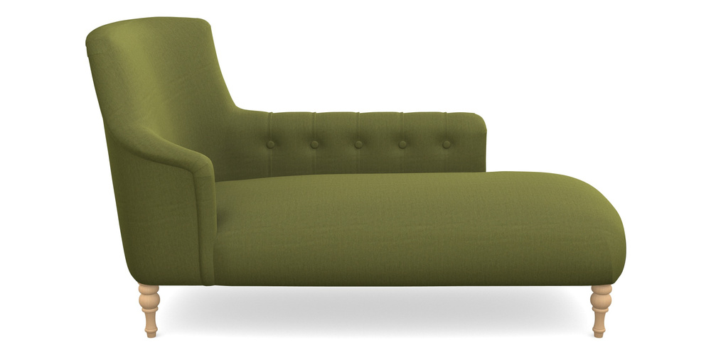 Product photograph of Anglesey Chaise Rhf In House Velvet - Olive from Sofas and Stuff Limited