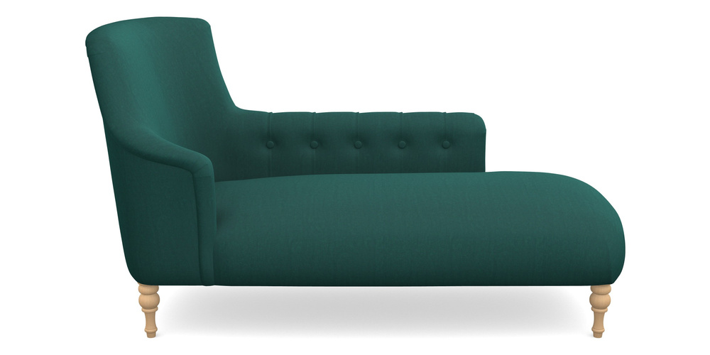 Product photograph of Anglesey Chaise Rhf In House Velvet - Peacock from Sofas and Stuff Limited