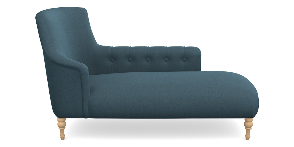 Product photograph of Anglesey Chaise Rhf In House Velvet - Petrol from Sofas and Stuff Limited