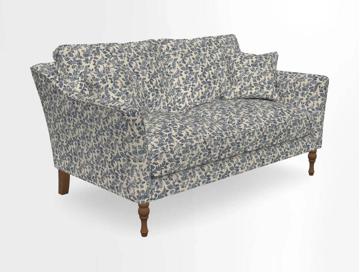 Brunel 3 Seater Sofa in V&A Threads of India Mughal Garden Safari Hunter