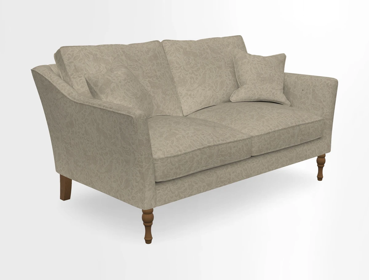 Brunel 3 Seater Sofa in V&A Threads of India Mughal Garden Safari Hunter