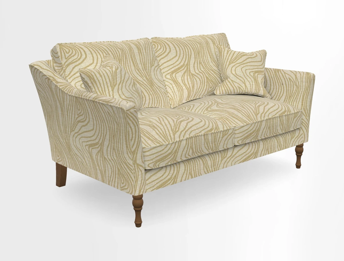 Brunel 3 Seater Sofa in V&A Threads of India Mughal Garden Safari Hunter