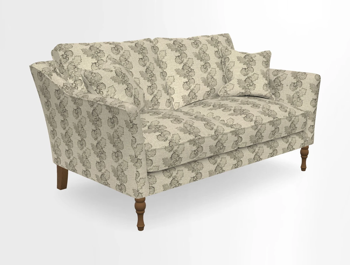 Brunel 3 Seater Sofa in V&A Threads of India Mughal Garden Safari Hunter