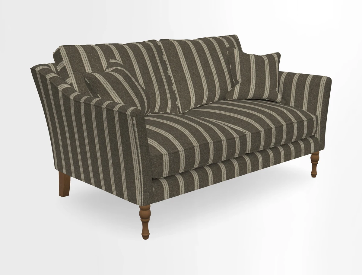 Brunel 3 Seater Sofa in V&A Threads of India Mughal Garden Safari Hunter