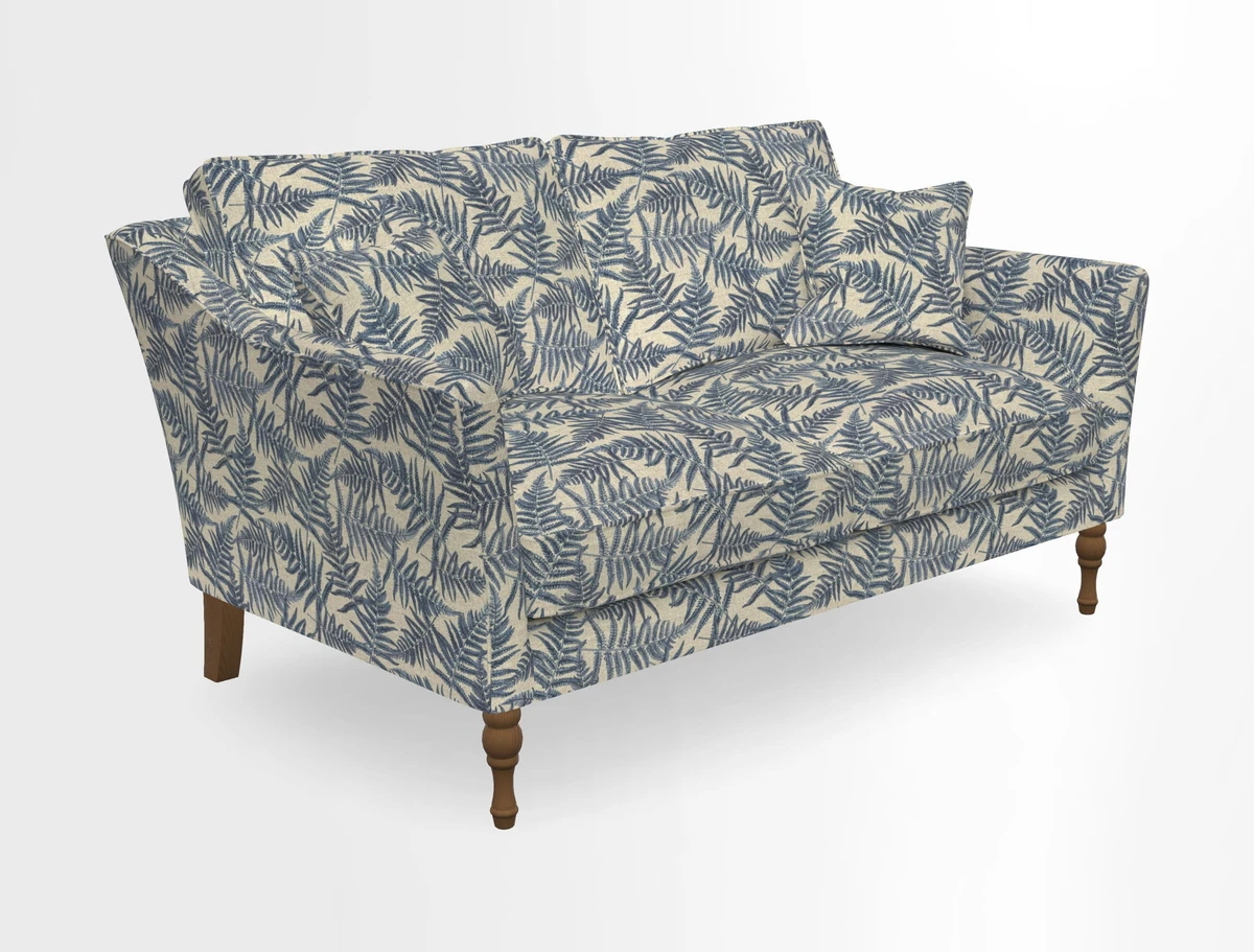 Brunel 3 Seater Sofa in V&A Threads of India Mughal Garden Safari Hunter