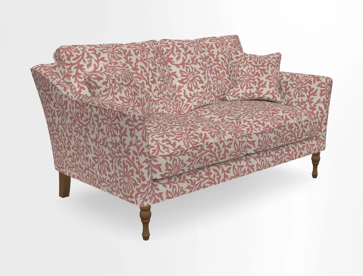 Brunel 3 Seater Sofa in V&A Threads of India Mughal Garden Safari Hunter