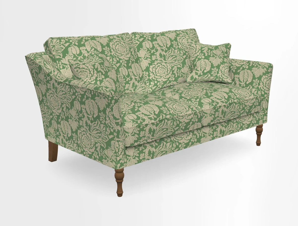 Brunel 3 Seater Sofa in V&A Threads of India Mughal Garden Safari Hunter