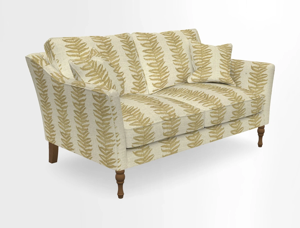 Brunel 3 Seater Sofa in V&A Threads of India Mughal Garden Safari Hunter