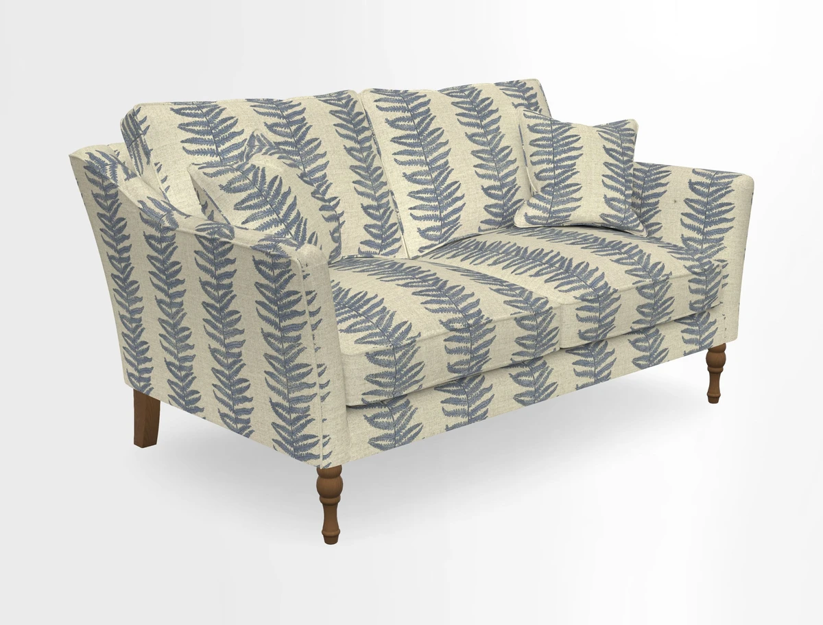 Brunel 3 Seater Sofa in V&A Threads of India Mughal Garden Safari Hunter