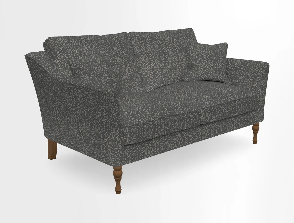 Brunel 3 Seater Sofa in V&A Threads of India Mughal Garden Safari Hunter
