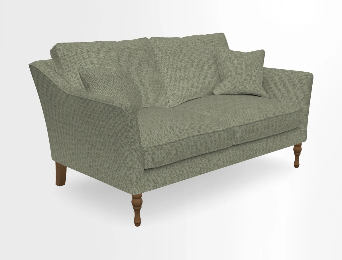 Brunel 3 Seater Sofa in V&A Threads of India Mughal Garden Safari Hunter