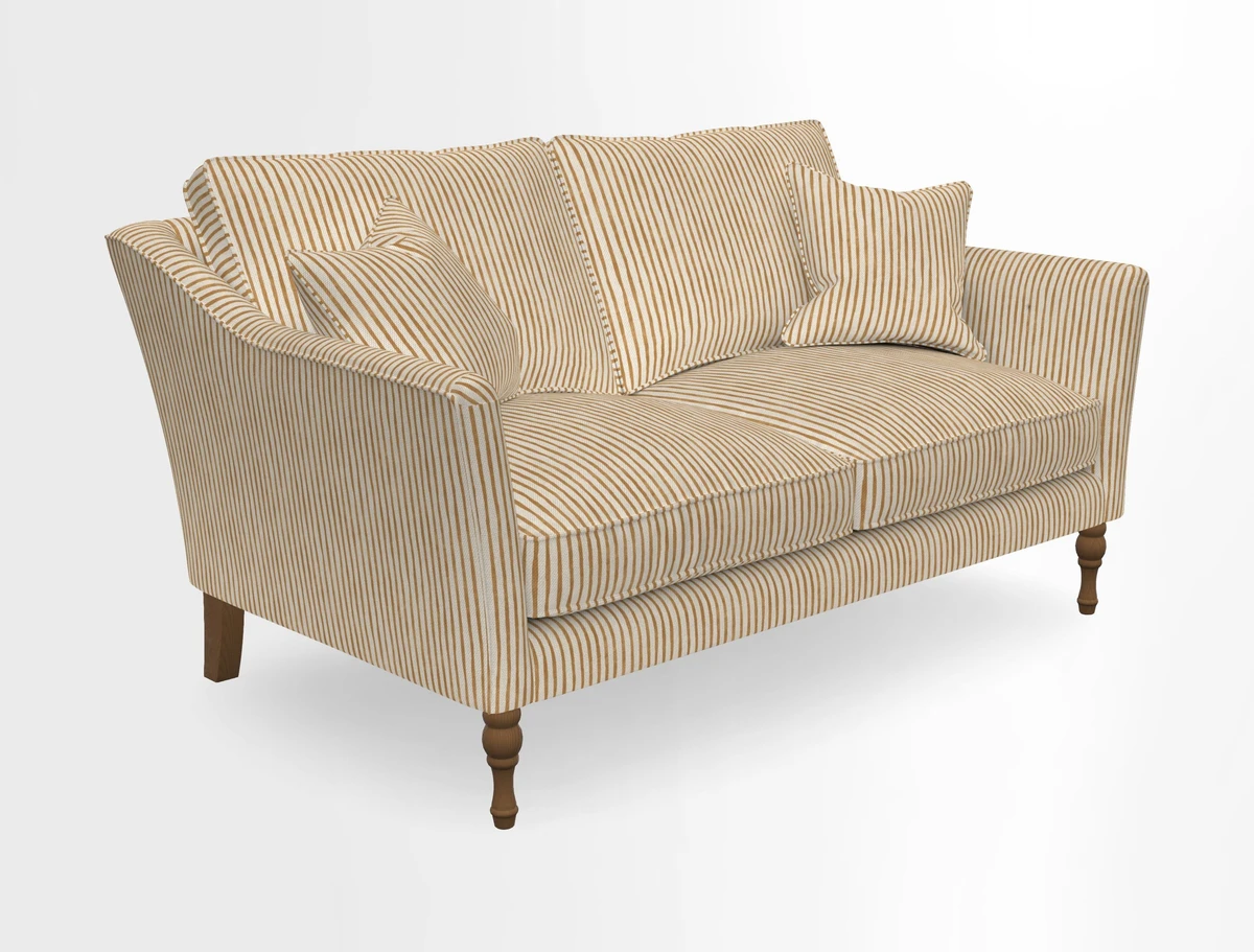 Brunel 3 Seater Sofa in V&A Threads of India Mughal Garden Safari Hunter