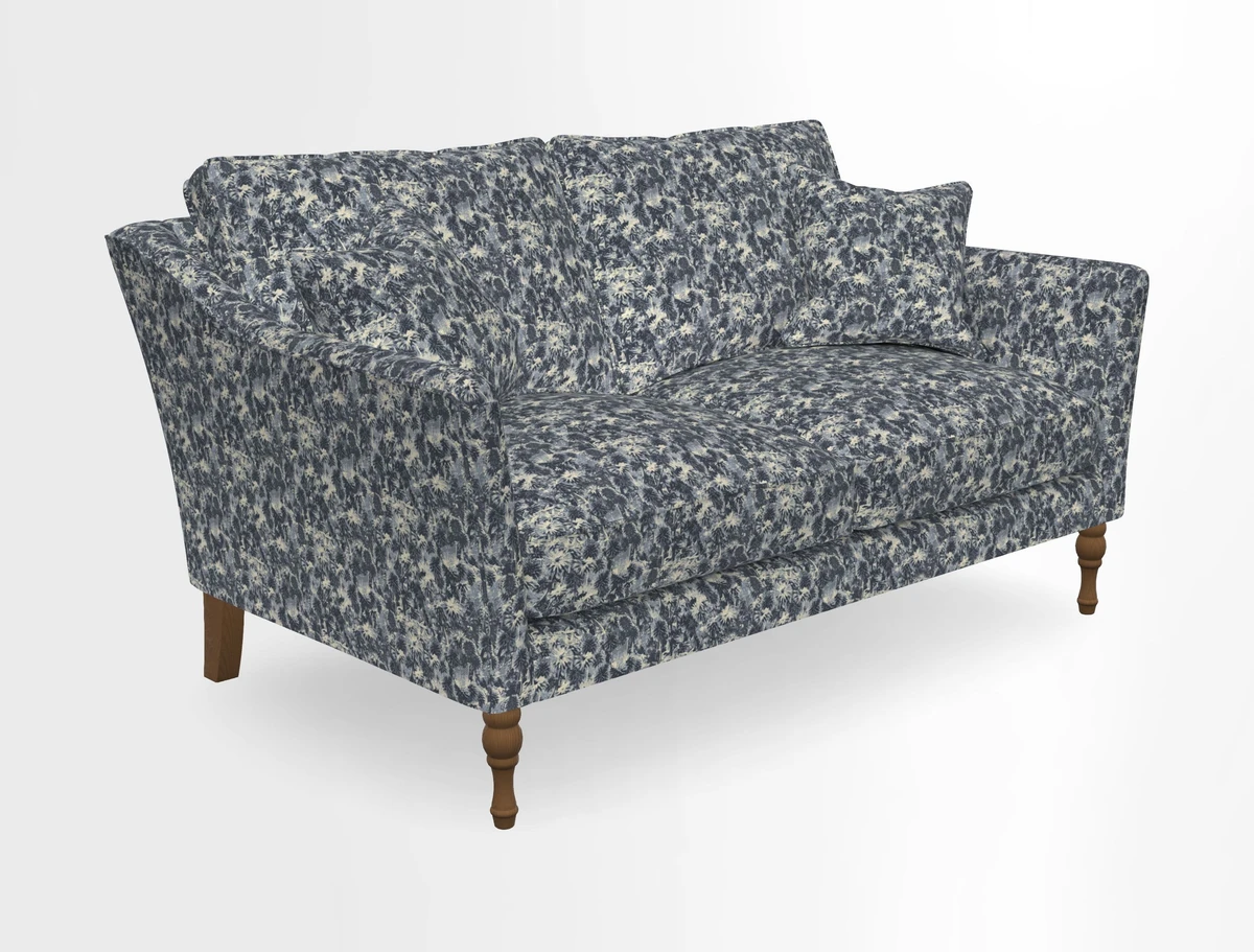 Brunel 3 Seater Sofa in V&A Threads of India Mughal Garden Safari Hunter