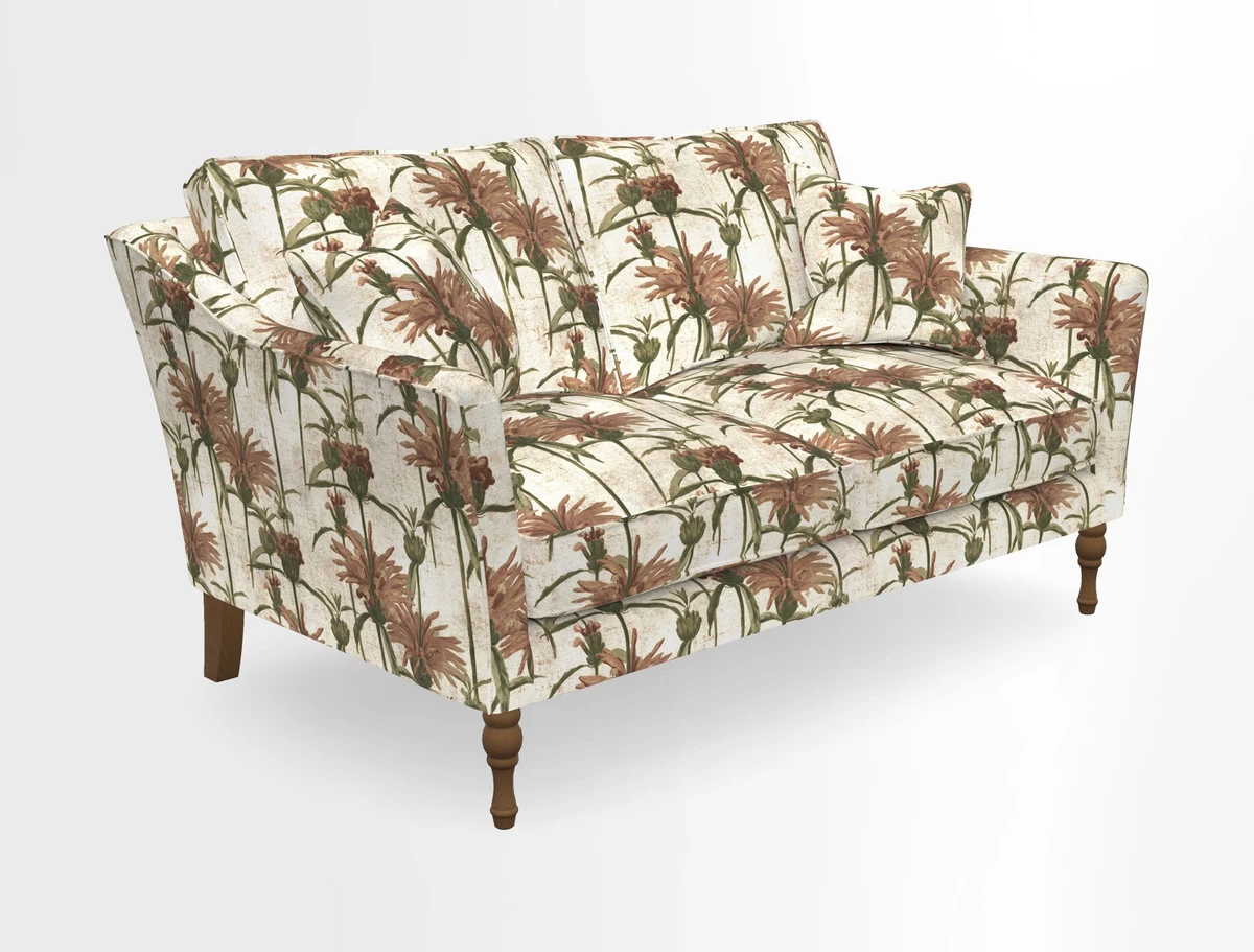 Brunel 3 Seater Sofa in V&A Threads of India Mughal Garden Safari Hunter