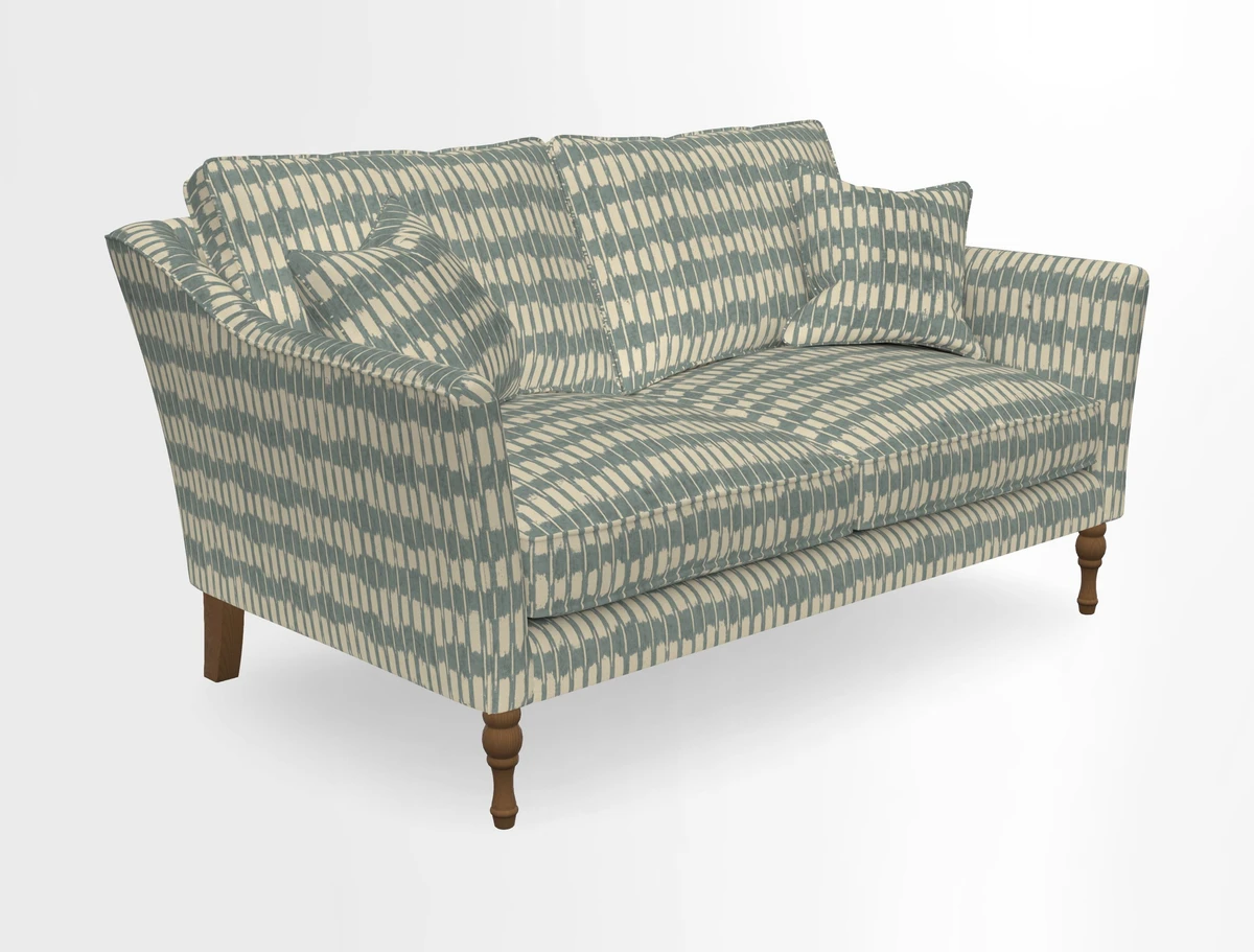 Brunel 3 Seater Sofa in V&A Threads of India Mughal Garden Safari Hunter