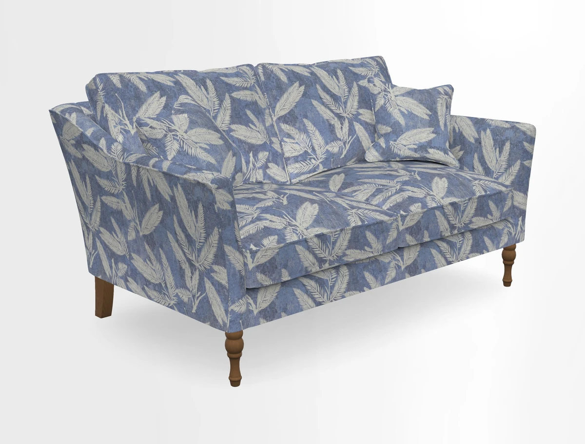 Brunel 3 Seater Sofa in V&A Threads of India Mughal Garden Safari Hunter