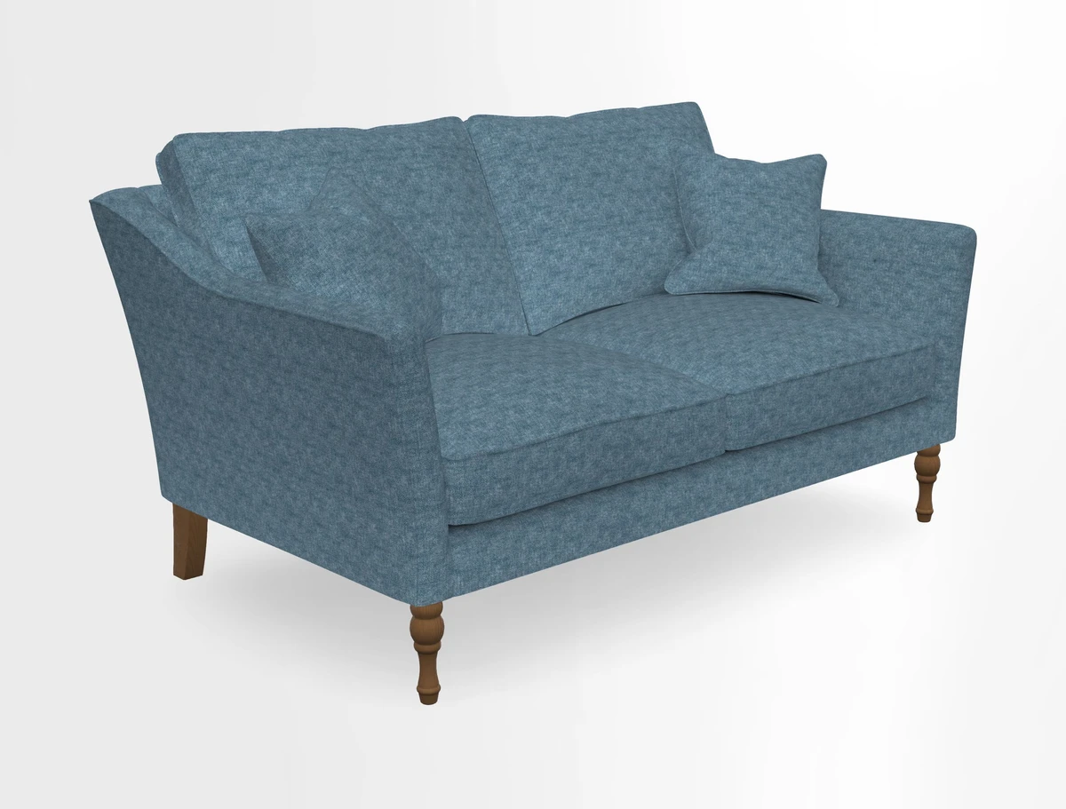 Brunel 3 Seater Sofa in V&A Threads of India Mughal Garden Safari Hunter