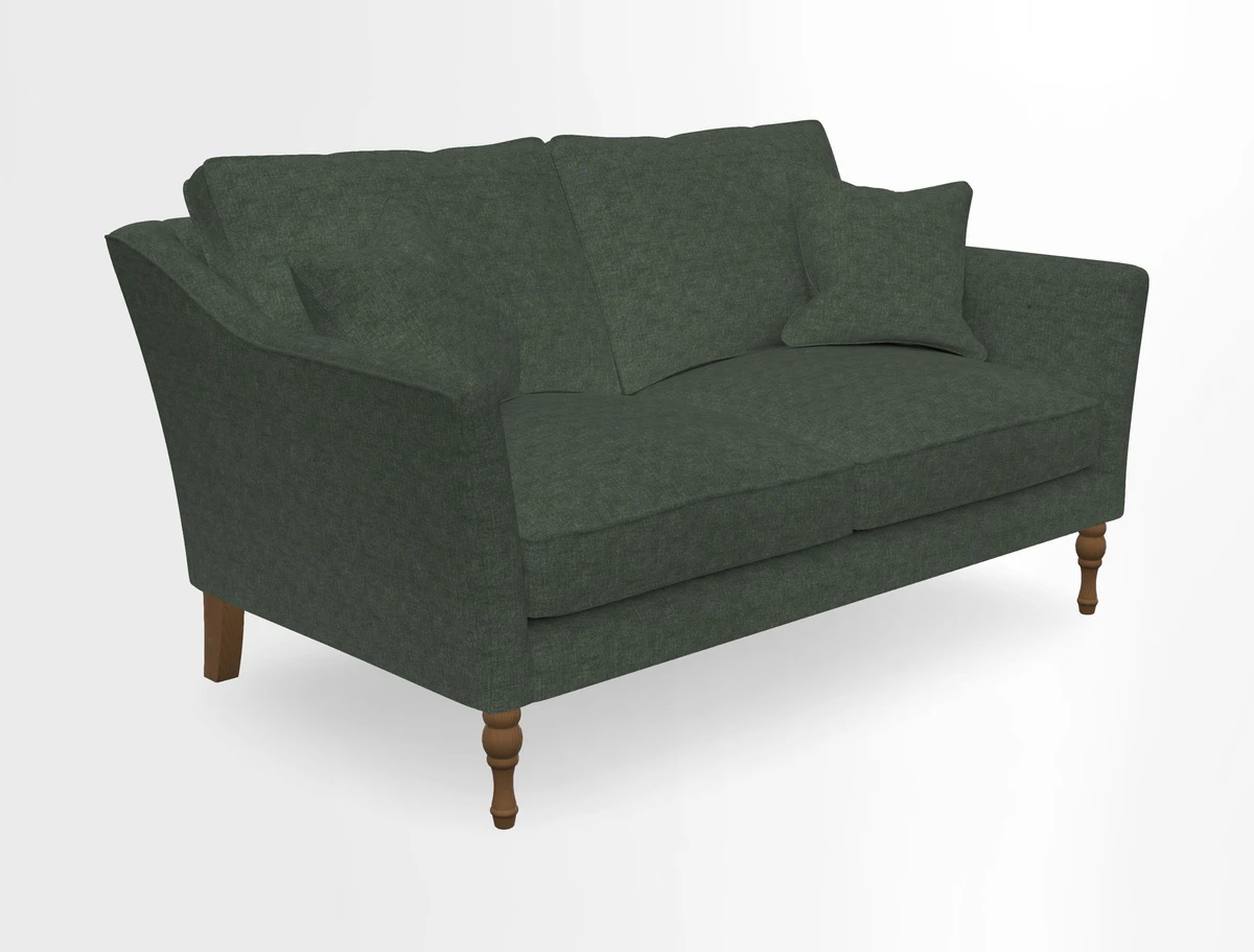 Brunel 3 Seater Sofa in V&A Threads of India Mughal Garden Safari Hunter