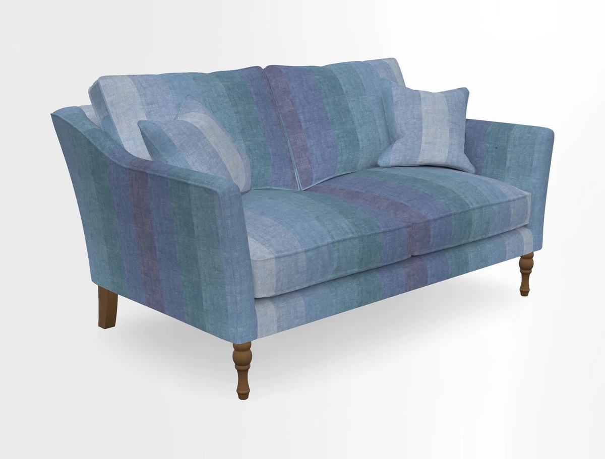 Brunel 3 Seater Sofa in V&A Threads of India Mughal Garden Safari Hunter