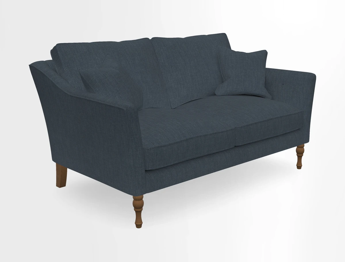 Brunel 3 Seater Sofa in V&A Threads of India Mughal Garden Safari Hunter