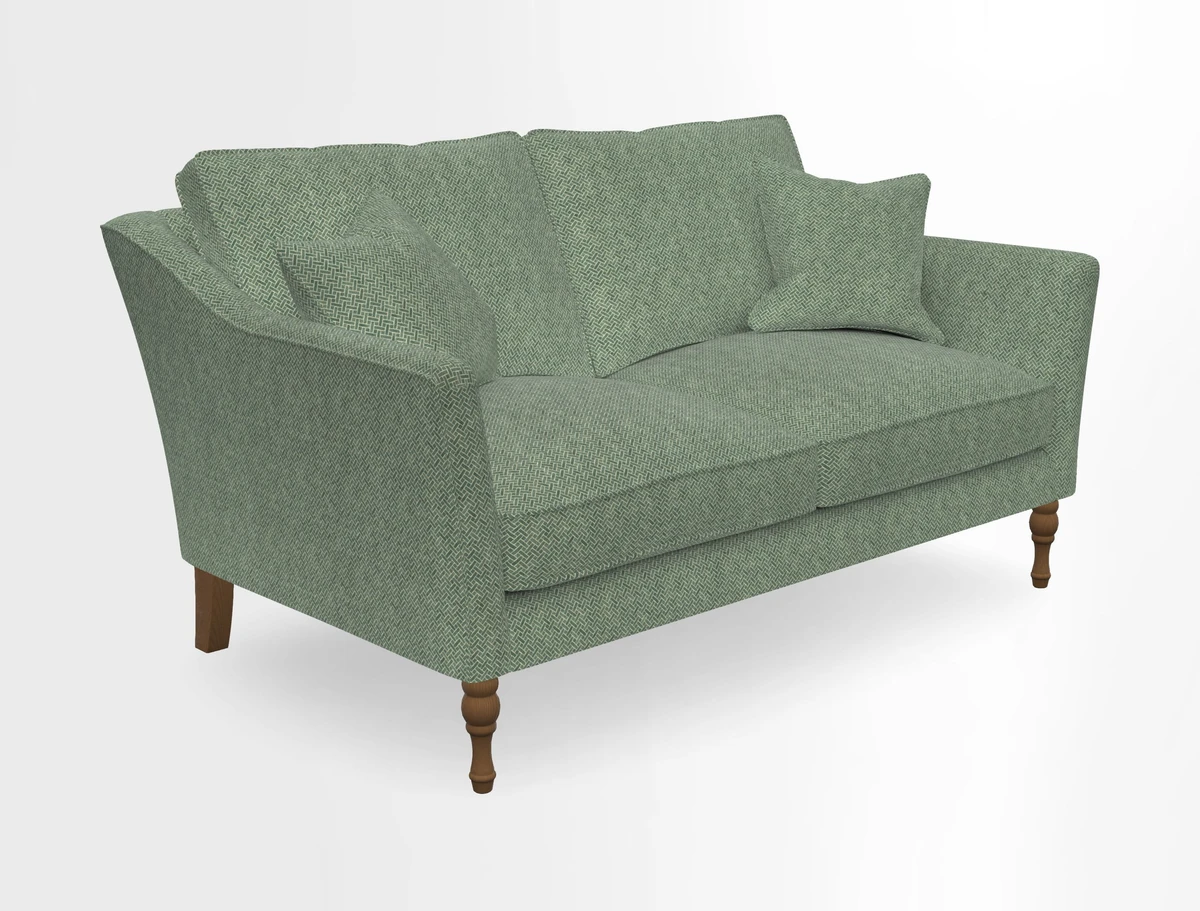 Brunel 3 Seater Sofa in V&A Threads of India Mughal Garden Safari Hunter