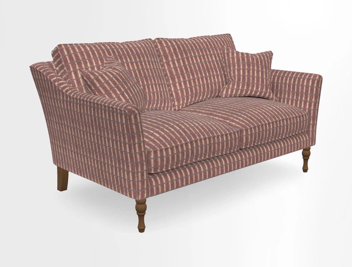 Brunel 3 Seater Sofa in V&A Threads of India Mughal Garden Safari Hunter