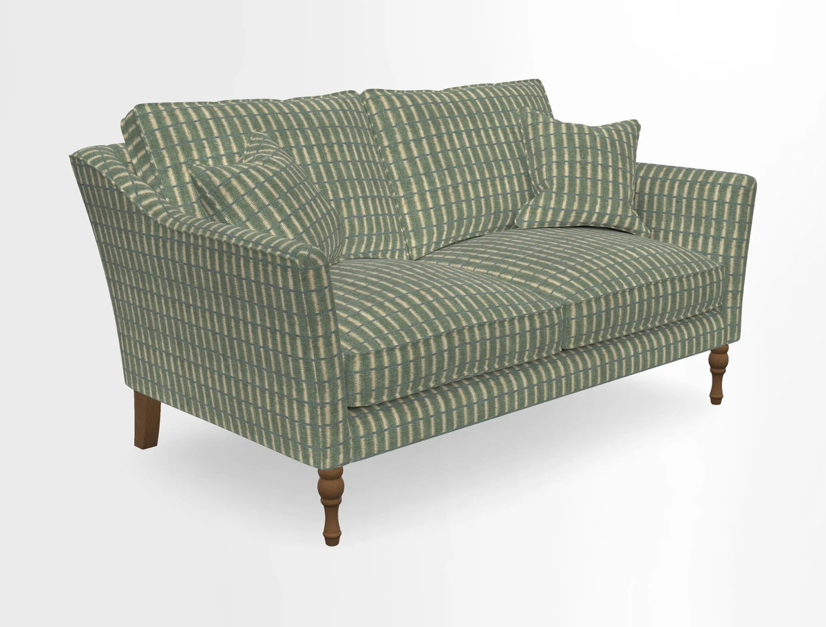Brunel 3 Seater Sofa in V&A Threads of India Mughal Garden Safari Hunter