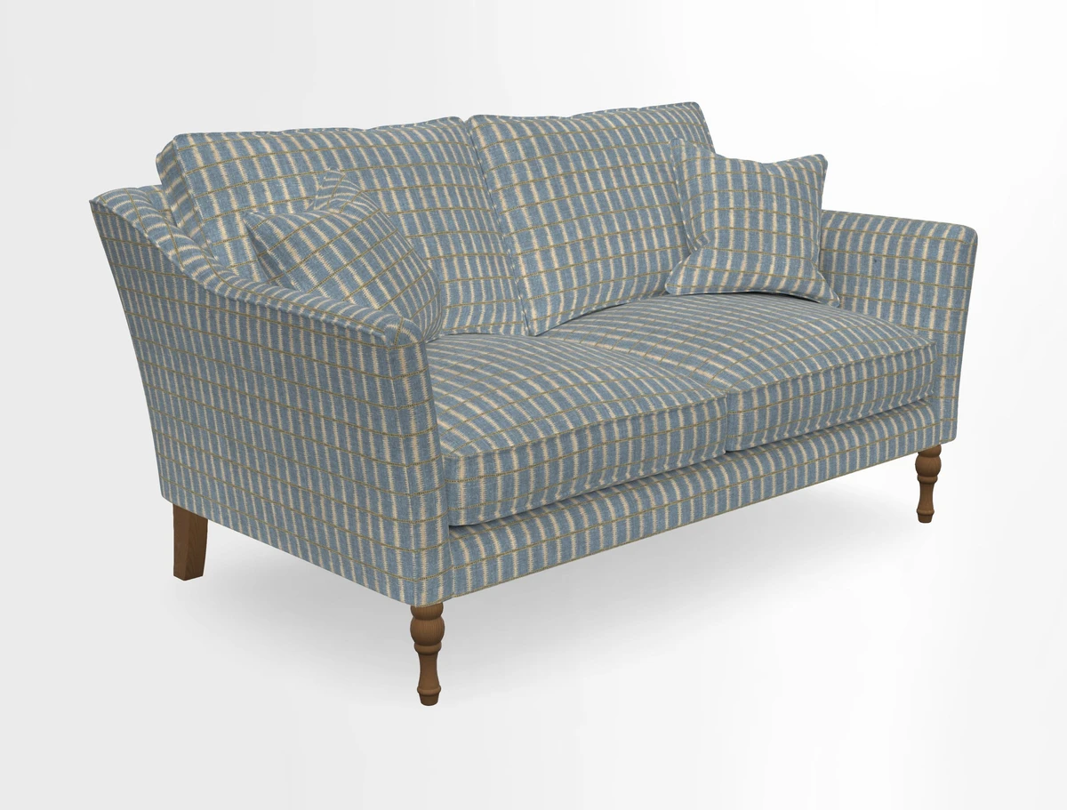 Brunel 3 Seater Sofa in V&A Threads of India Mughal Garden Safari Hunter