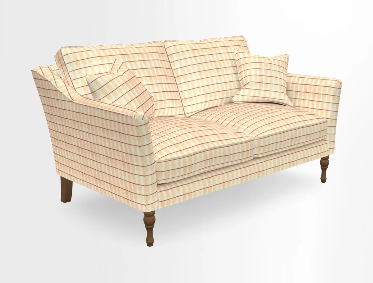 Brunel 3 Seater Sofa in V&A Threads of India Mughal Garden Safari Hunter