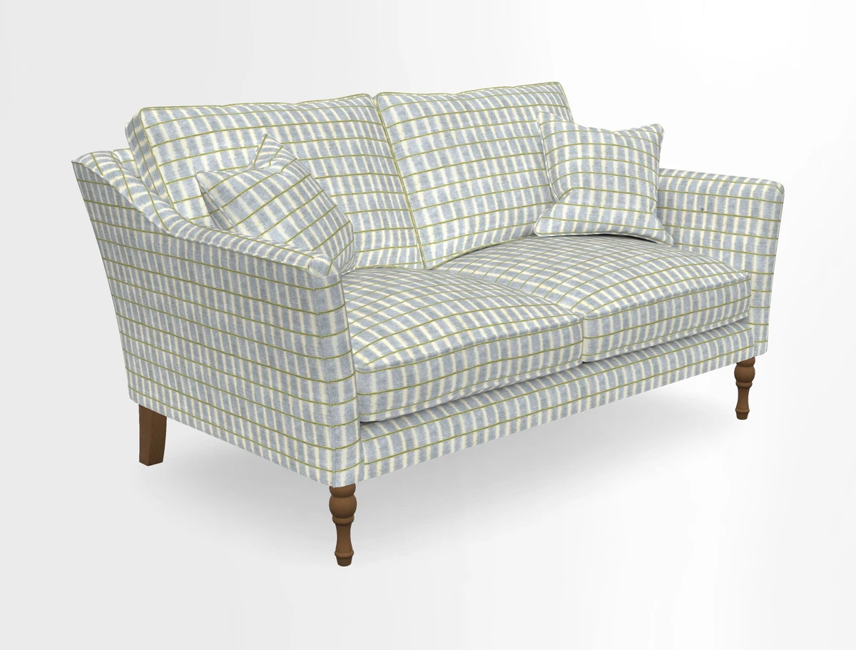 Brunel 3 Seater Sofa in V&A Threads of India Mughal Garden Safari Hunter