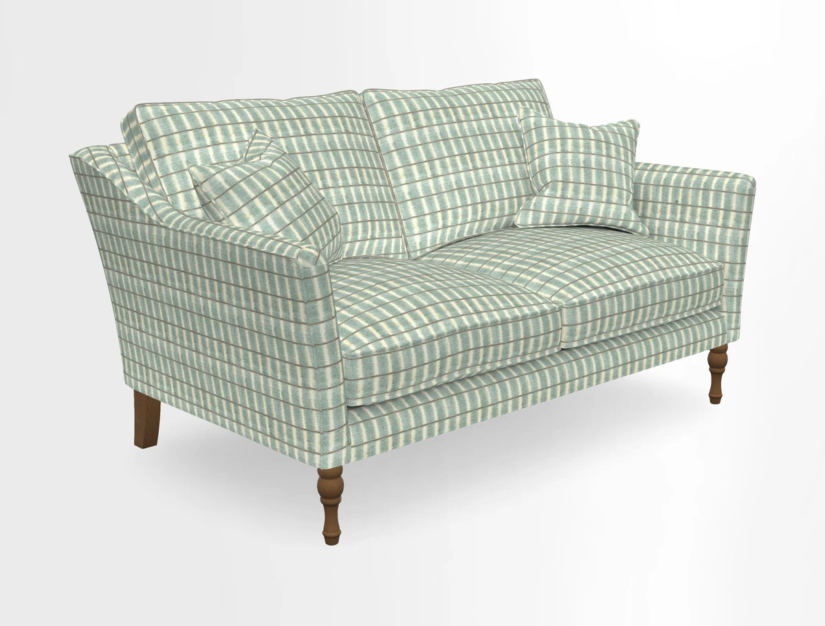 Brunel 3 Seater Sofa in V&A Threads of India Mughal Garden Safari Hunter