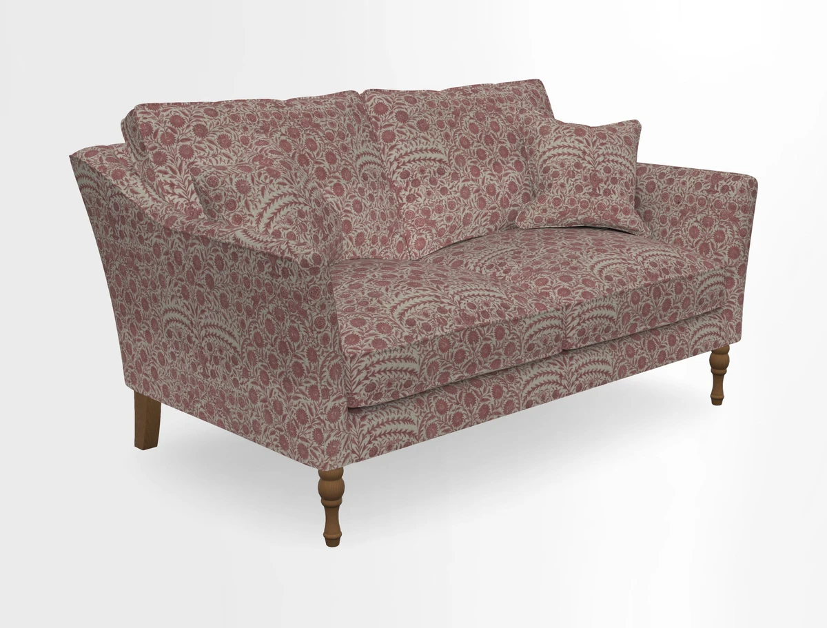 Brunel 3 Seater Sofa in V&A Threads of India Mughal Garden Safari Hunter