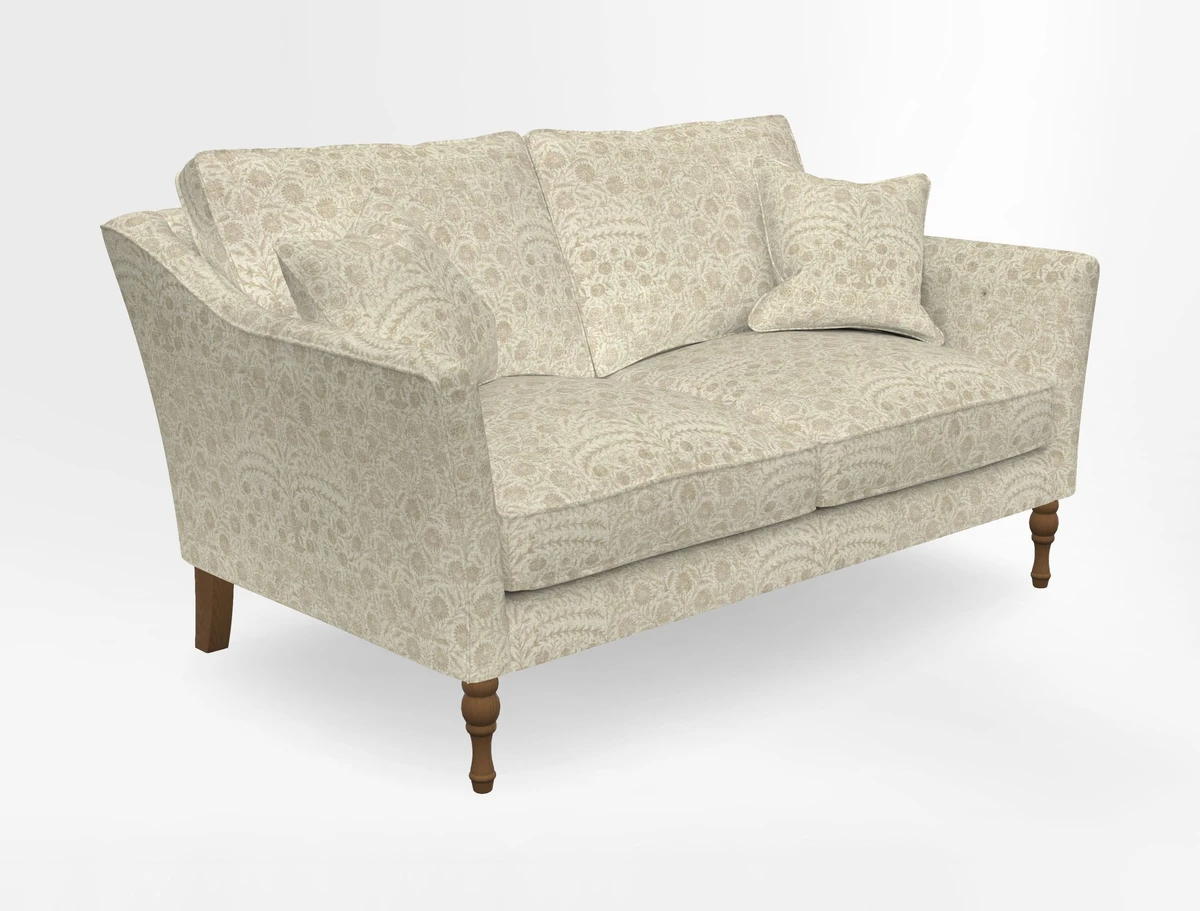 Brunel 3 Seater Sofa in V&A Threads of India Mughal Garden Safari Hunter
