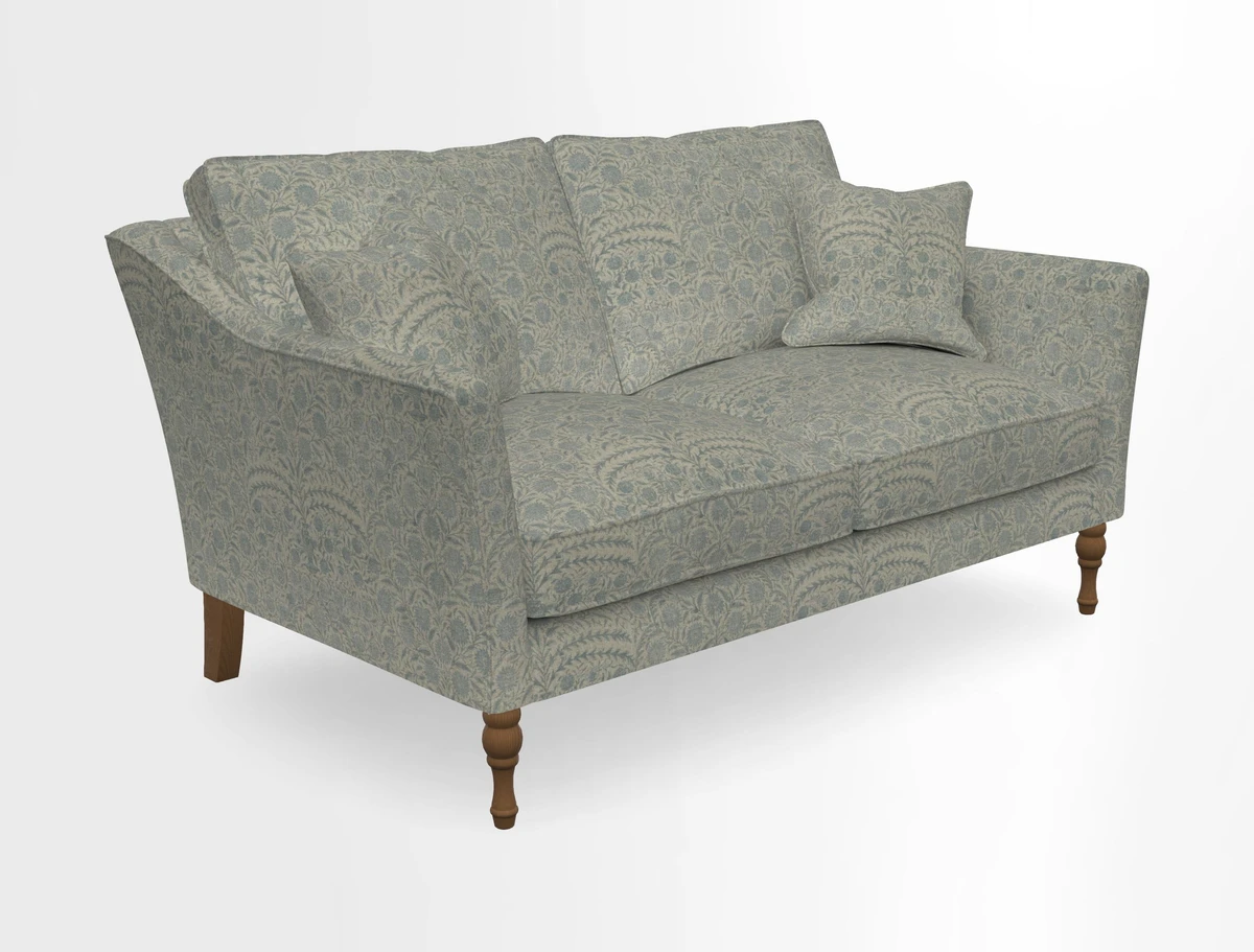 Brunel 3 Seater Sofa in V&A Threads of India Mughal Garden Safari Hunter