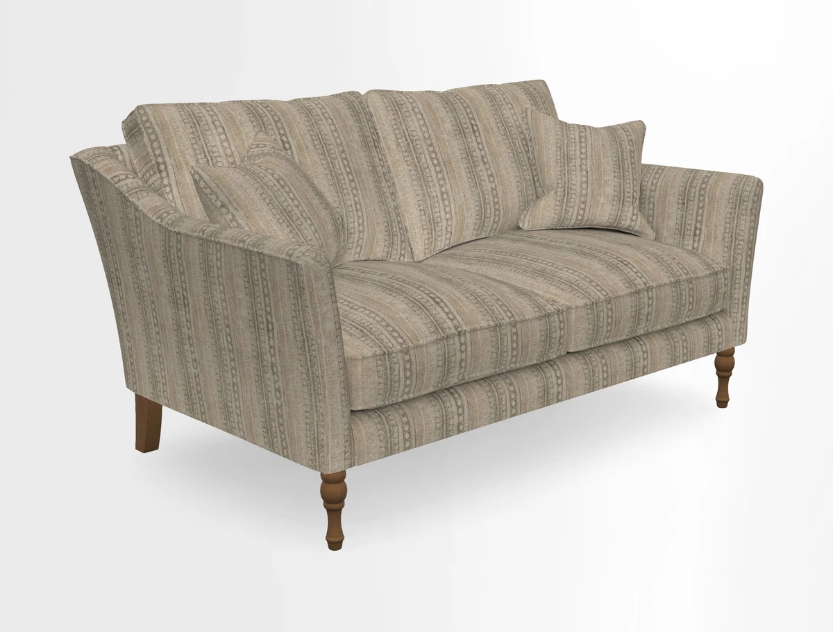 Brunel 3 Seater Sofa in V&A Threads of India Mughal Garden Safari Hunter