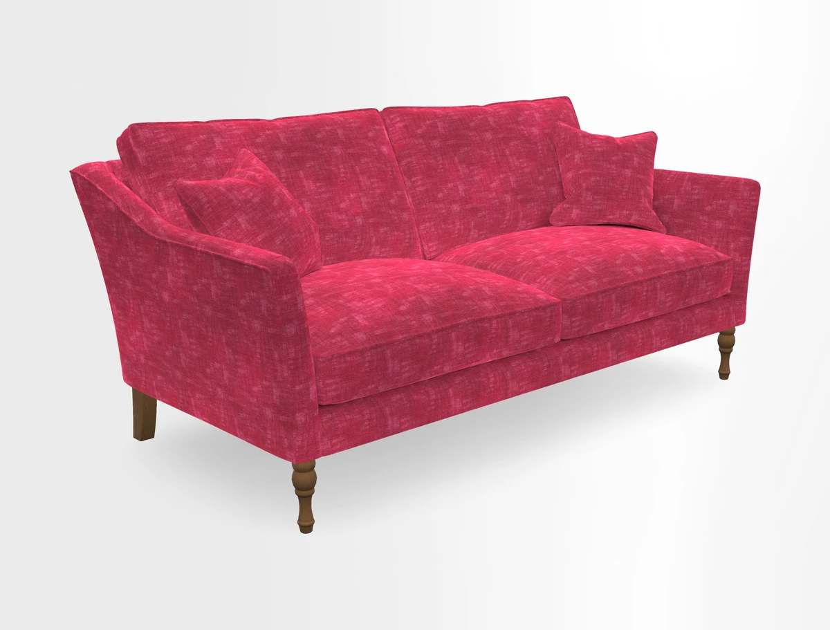 Brunel 3 Seater Sofa in V&A Threads of India Mughal Garden Safari Hunter