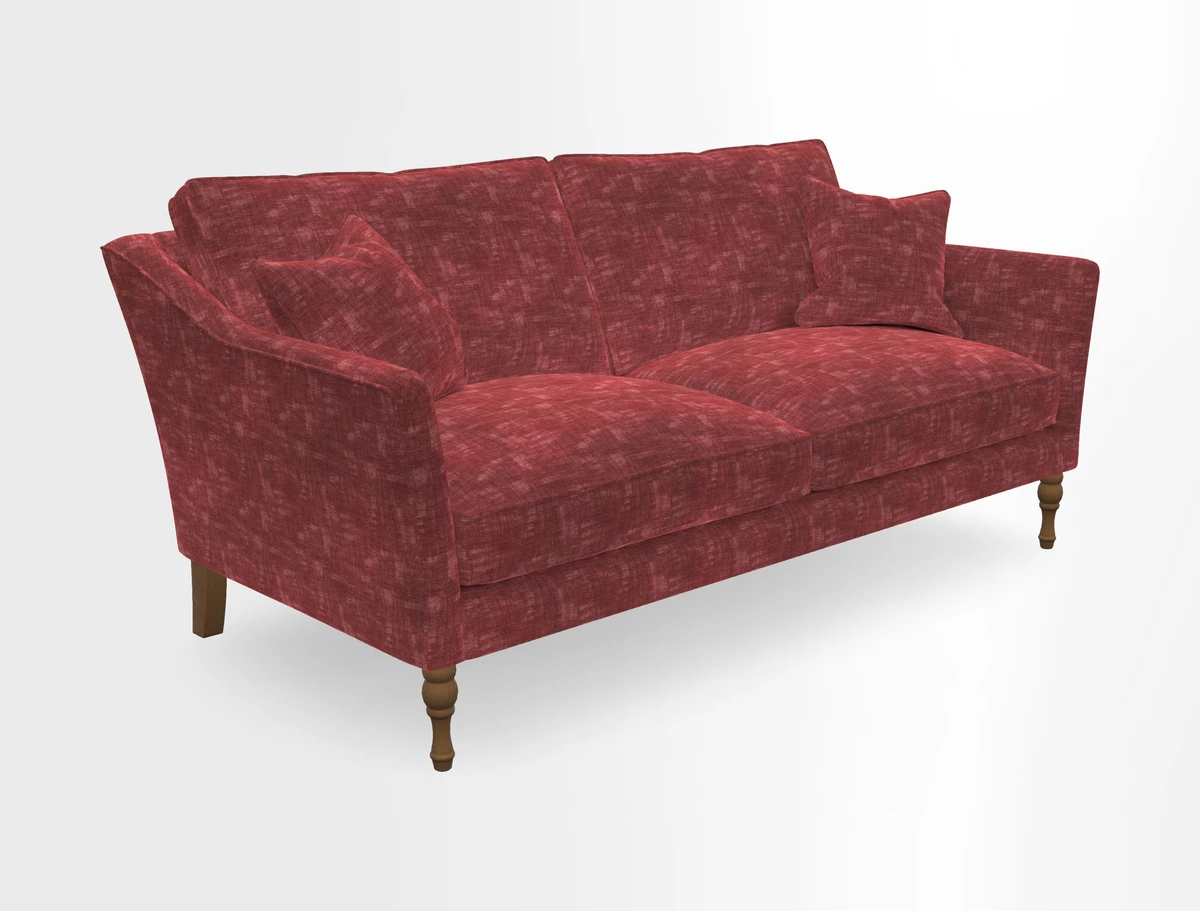 Brunel 3 Seater Sofa in V&A Threads of India Mughal Garden Safari Hunter
