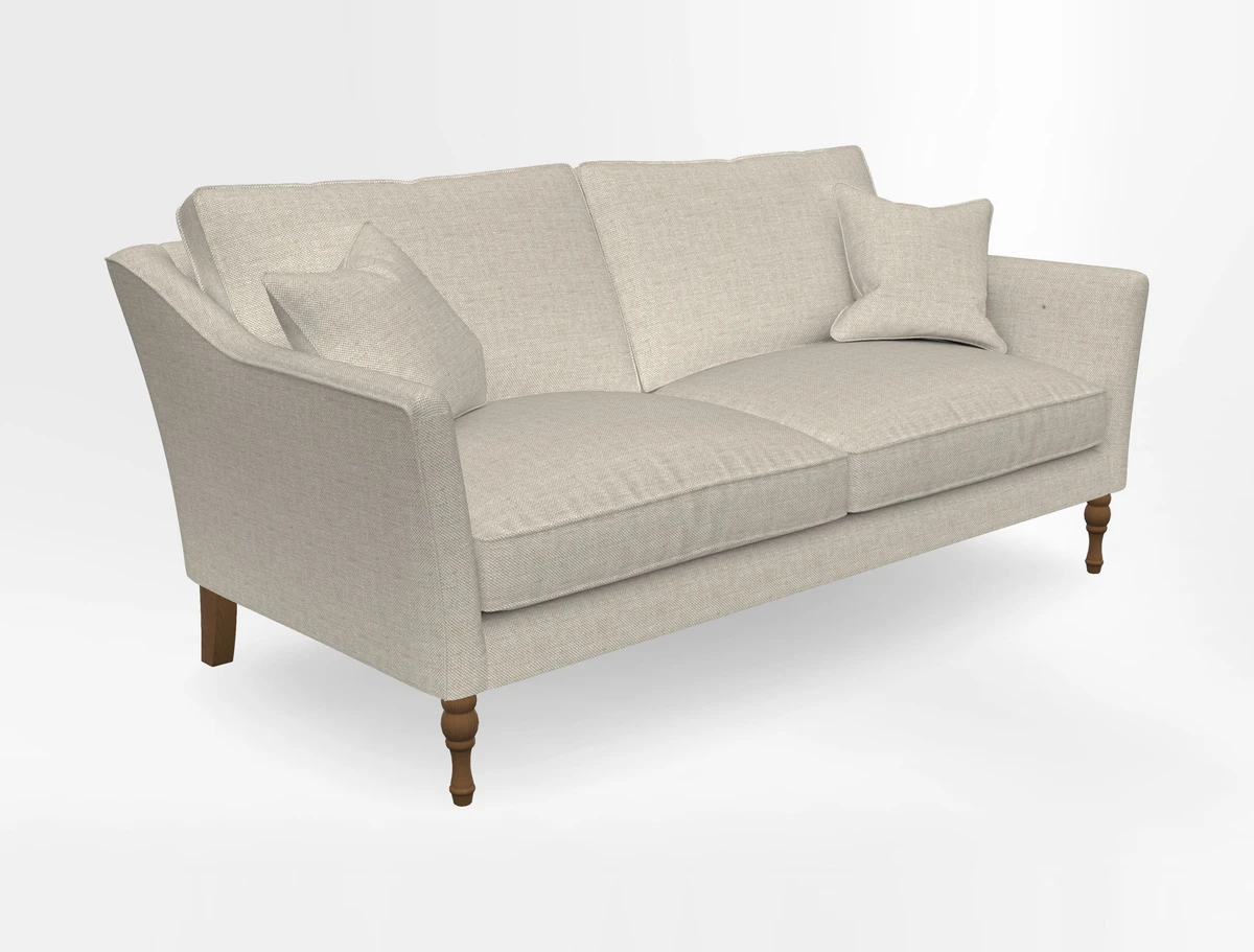 Brunel 3 Seater Sofa in V&A Threads of India Mughal Garden Safari Hunter