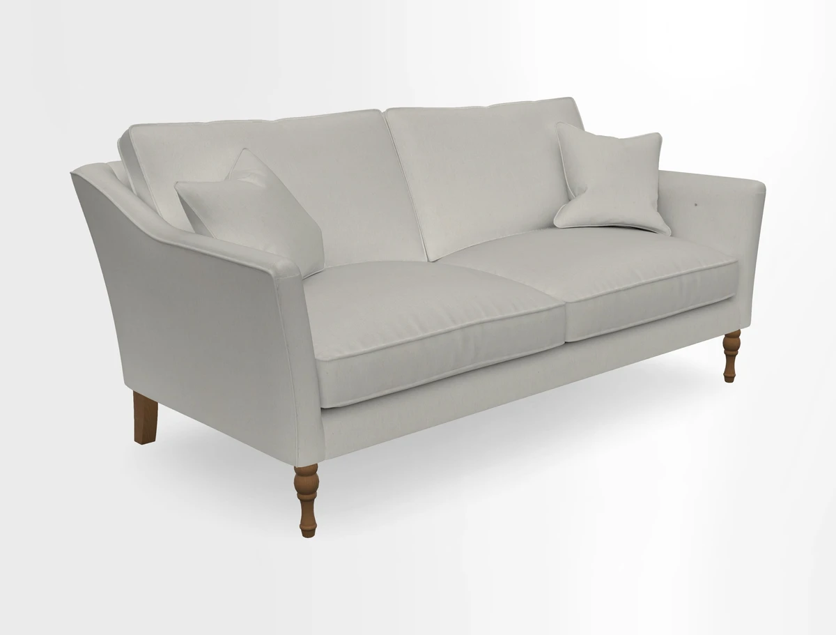 Brunel 3 Seater Sofa in V&A Threads of India Mughal Garden Safari Hunter